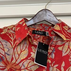 Ralph Lauren floral blouse - W's NWT